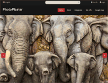 Tablet Screenshot of photoplaster.com